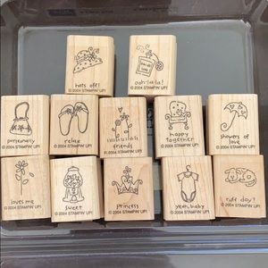 2004 Stampin’ Up! “A Little Live” 12 pc set
